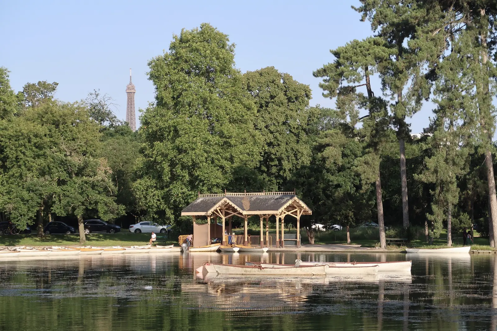 Le lac inférieur du bois de Boulogne